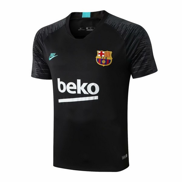 Entrenamiento Barcelona 2019-20 Negro Blanco